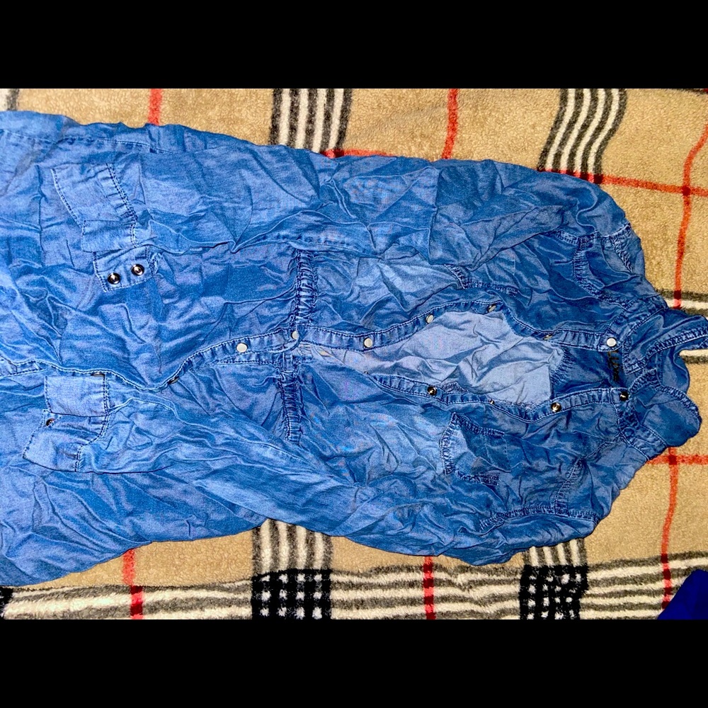 Denim dress